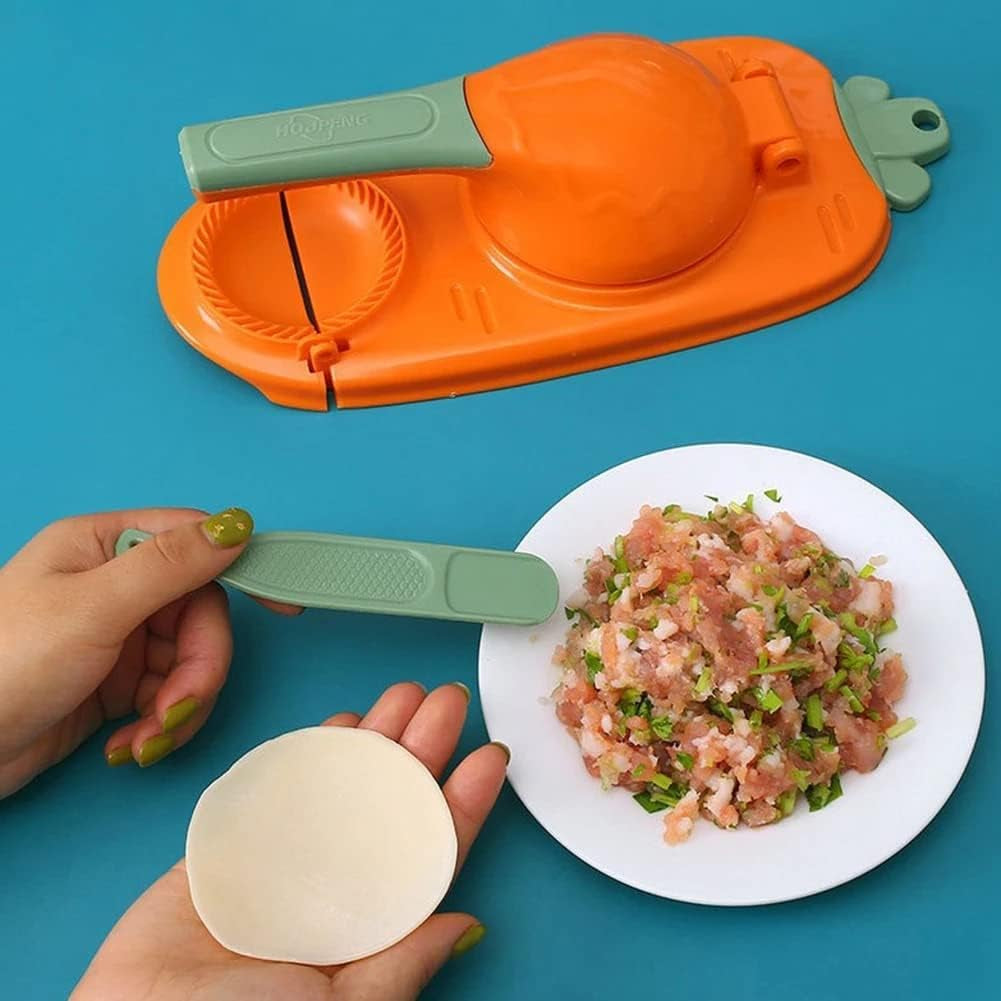 2 in 1 Dumpling Maker Press Empanada, Ravioli, Pierogi, Hand Pie Mold