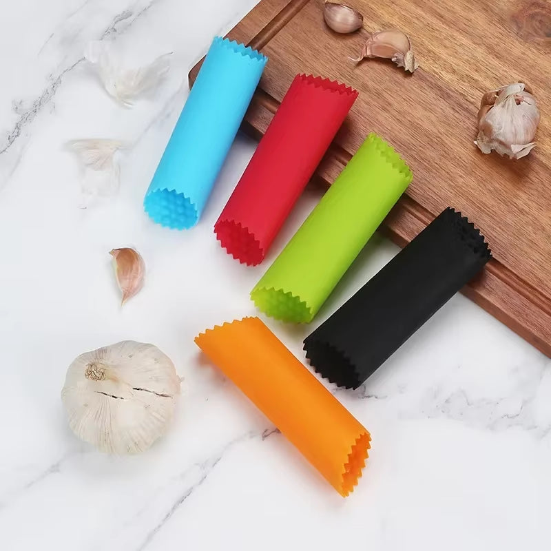 Garlic Stripper Tube Peeling Garlic Silicone Garlic Peeler Peel Easy Useful Easy Kitchen Tools Creative Household Gadget