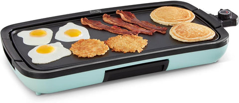Nonstick Electric Griddle, Aqua