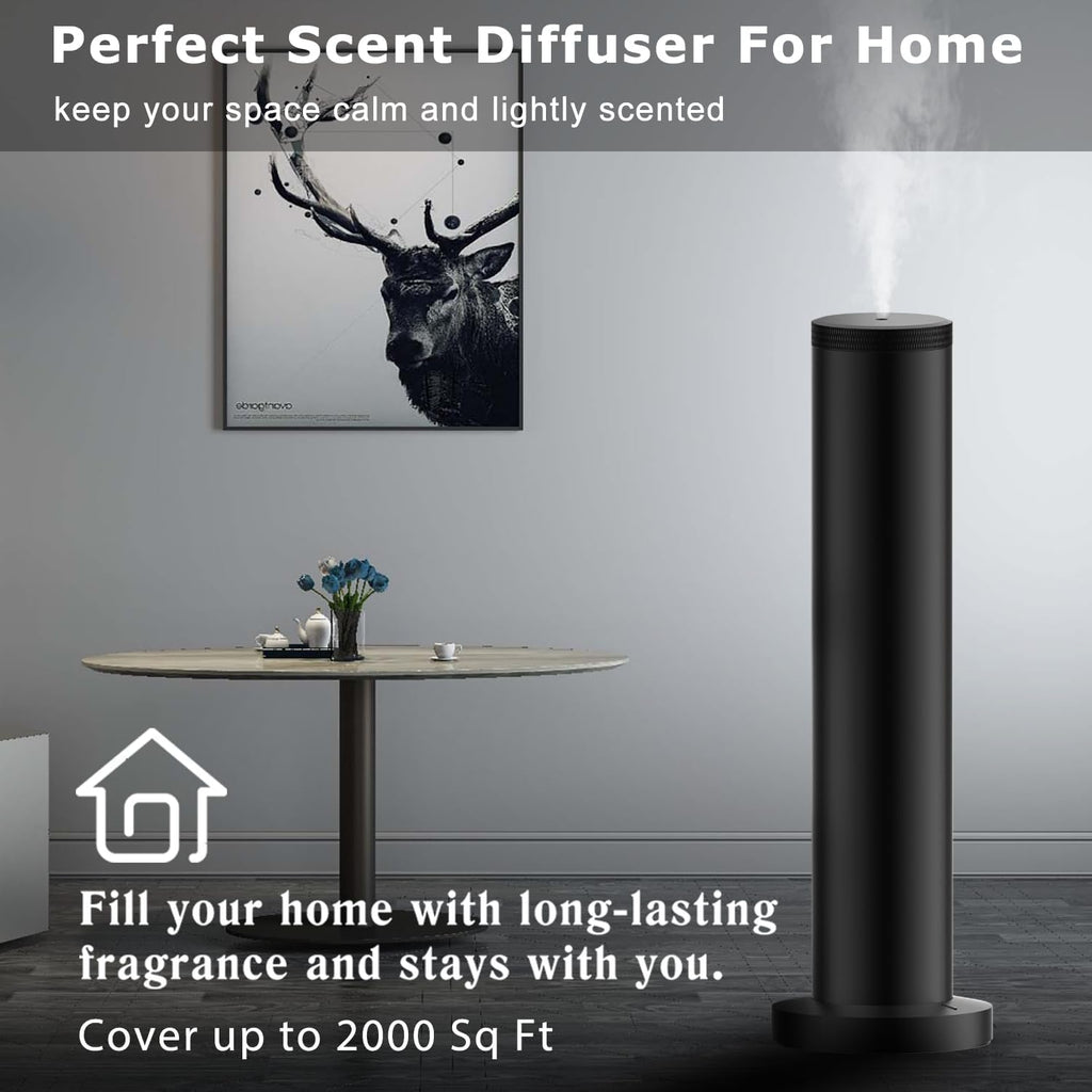 2026 Upgraded Rechargeable Diffuser - Hotel Scent Diffuser for Whole House