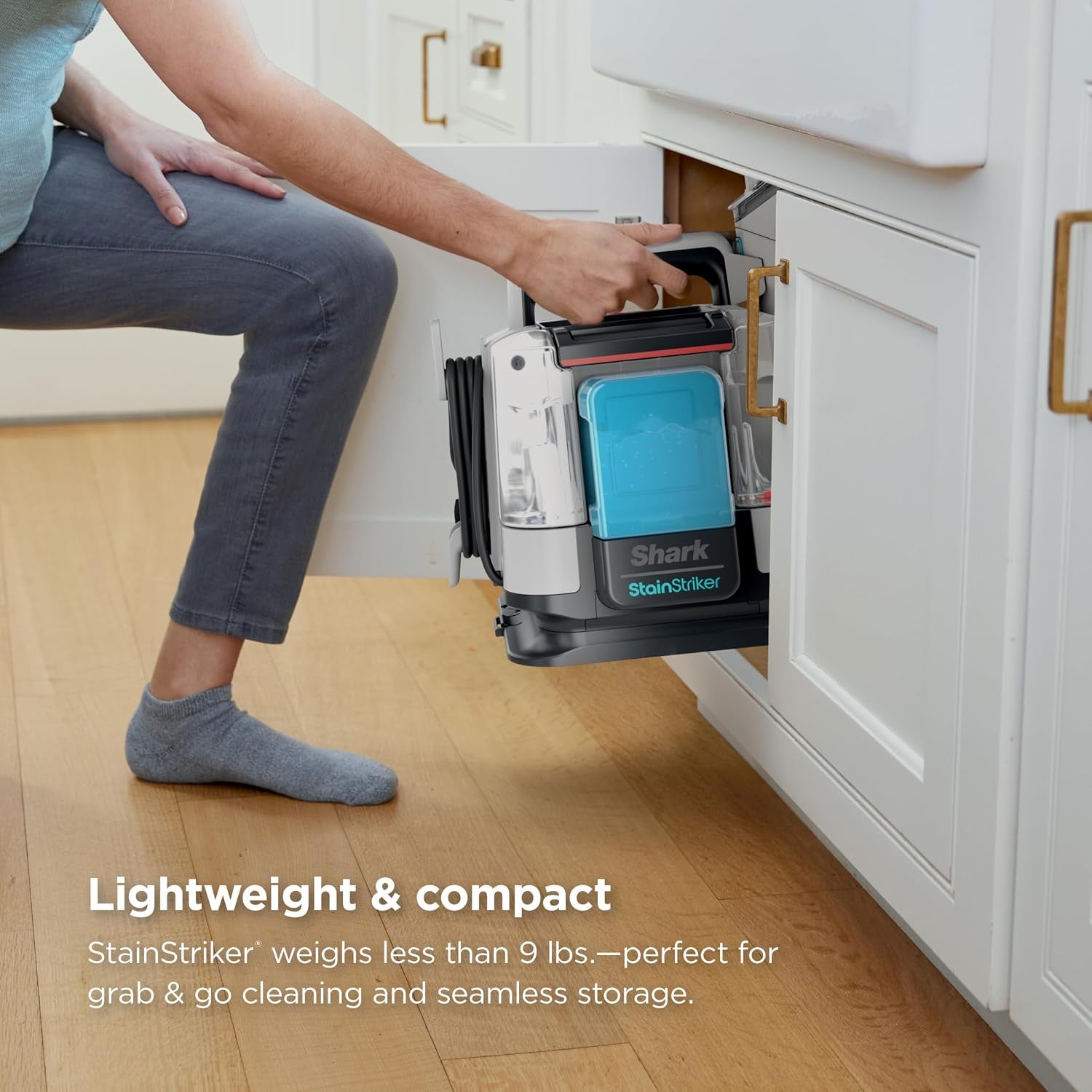 Shark Stainstriker Portable Carpet/Upholstery Cleaner, 3 Tools, PX201