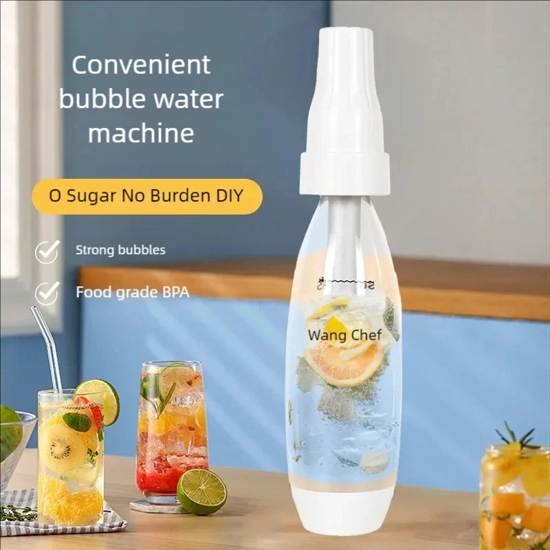 Bubble Water Machine Soda Machine Homemade Cup Carbonated Beverage Juice Bubble Machine Home Portable Bubble Water Machine