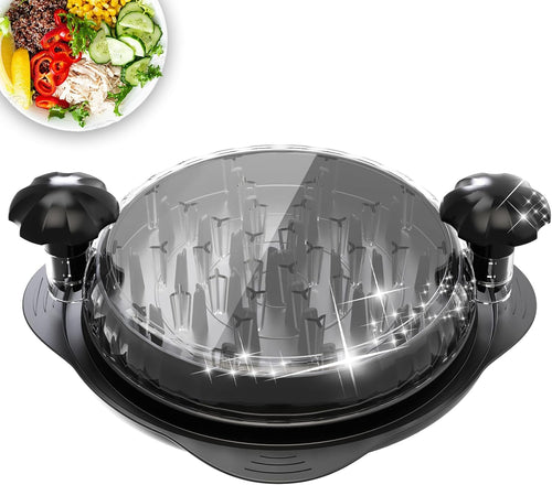 11" Chicken Shredder Tool Twist Large, Meat Shredder Twist, Black