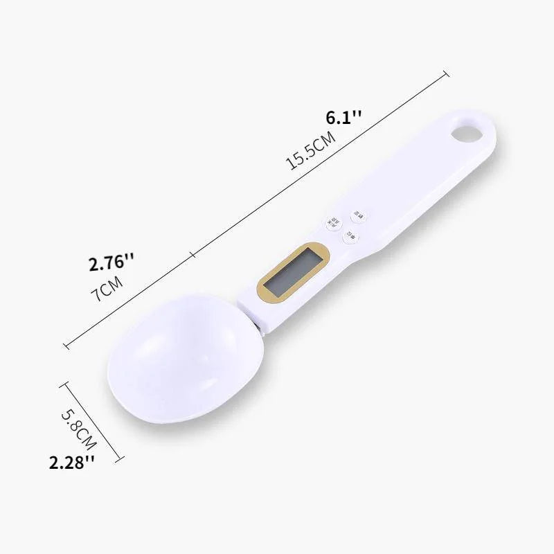 Digital Measuring Spoon 500G 0.5G LCD Electronic Kitchen Scale Food Spoon Scale Mini Kitchen Tool for Milk Coffee Sugar Scale