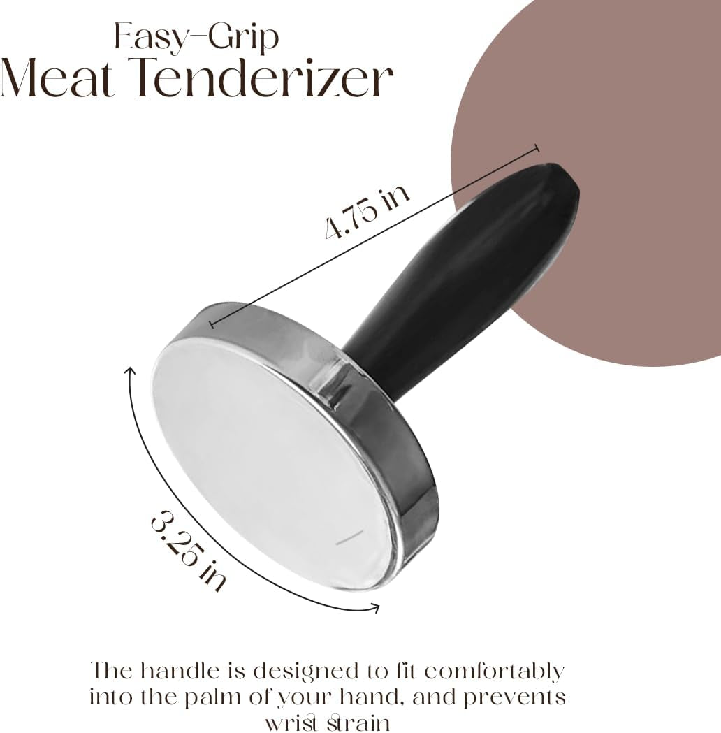 Meat Pounder & Flattener, Stainless Steel Kitchen Mallet