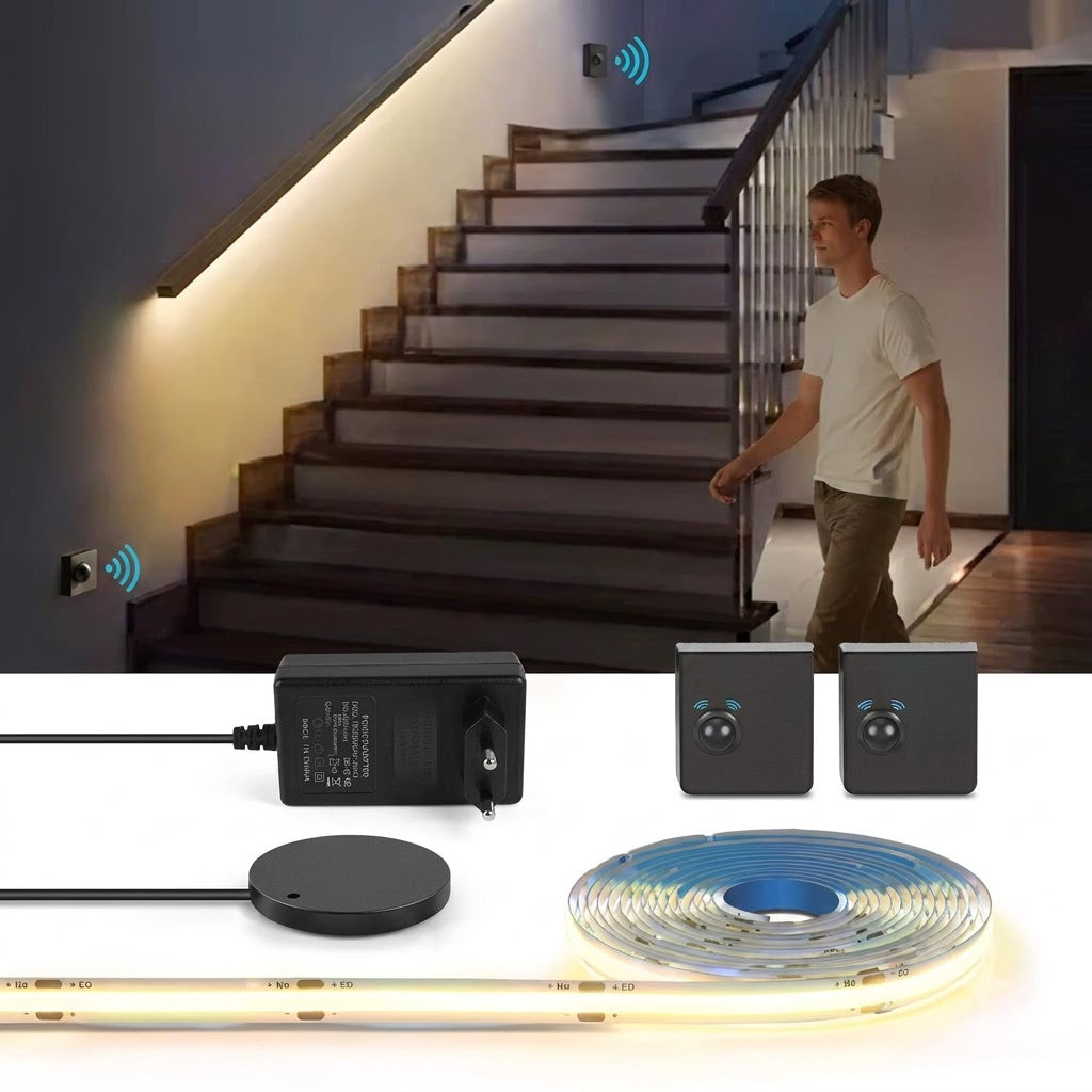 Smart Motion Sensor COB LED Strip Light (24V)